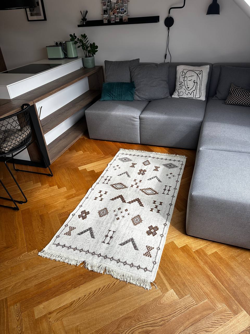 Oboustranný koberec bez vlasu Vidun