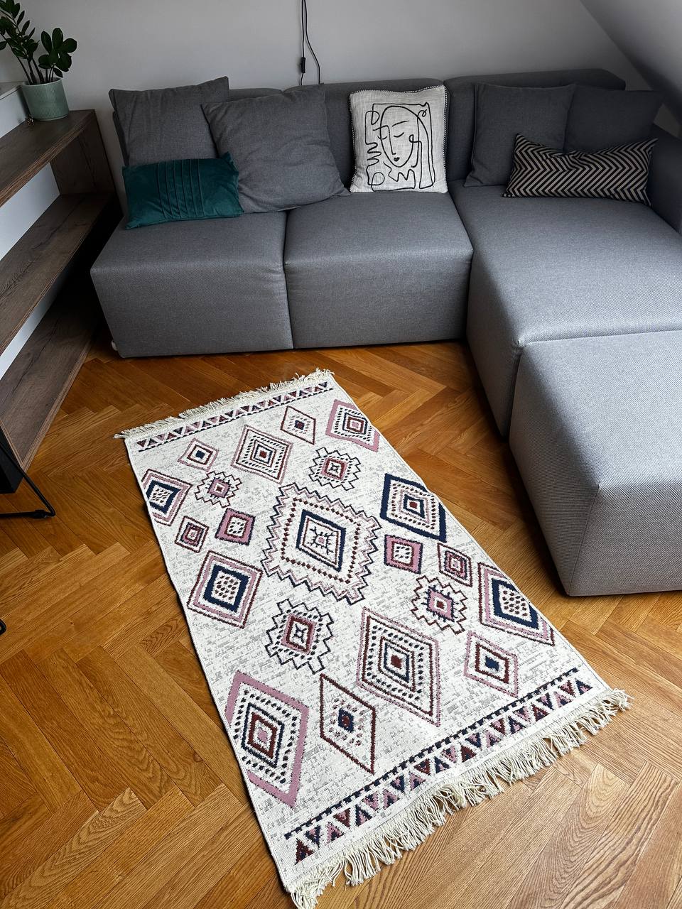 Oboustranný koberec bez vlasu Podillia Terra
