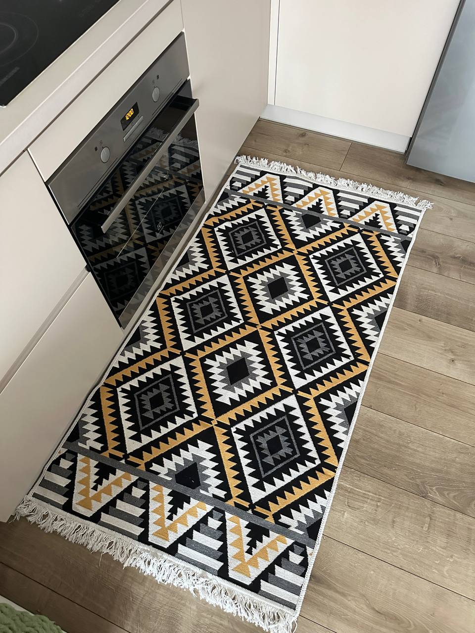 Oboustranný koberec bez vlasu Honeycomb