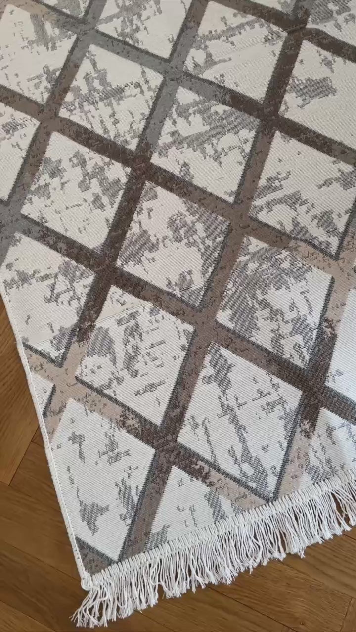 Oboustranný koberec bez vlasu Lukash